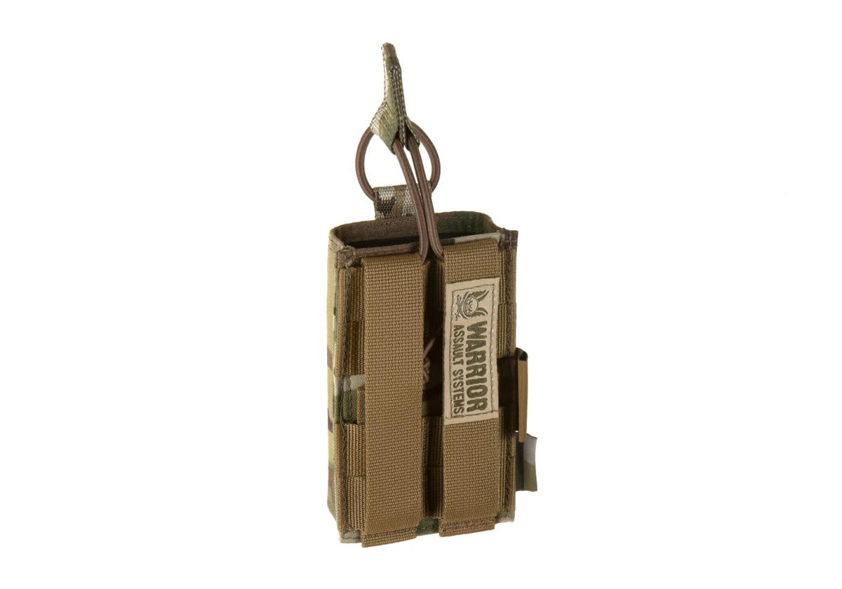 Warrior Enkelt Open magasinlomme 5.56mm med Shotgun Strip - Multicam