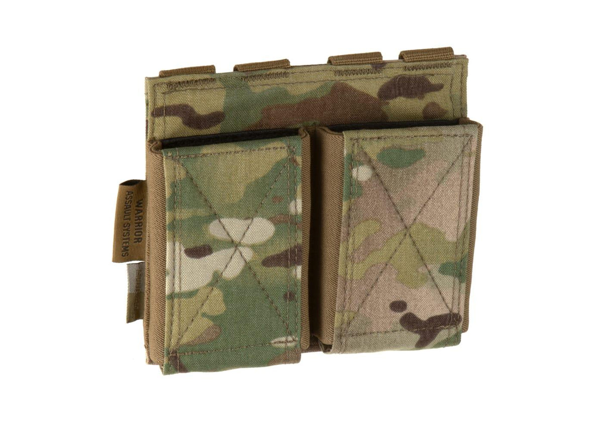 Warrior Dobbelt Elastic magasinlomme - Multicam