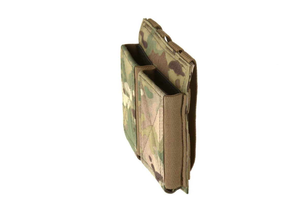 Warrior Dobbelt Elastic magasinlomme - Multicam