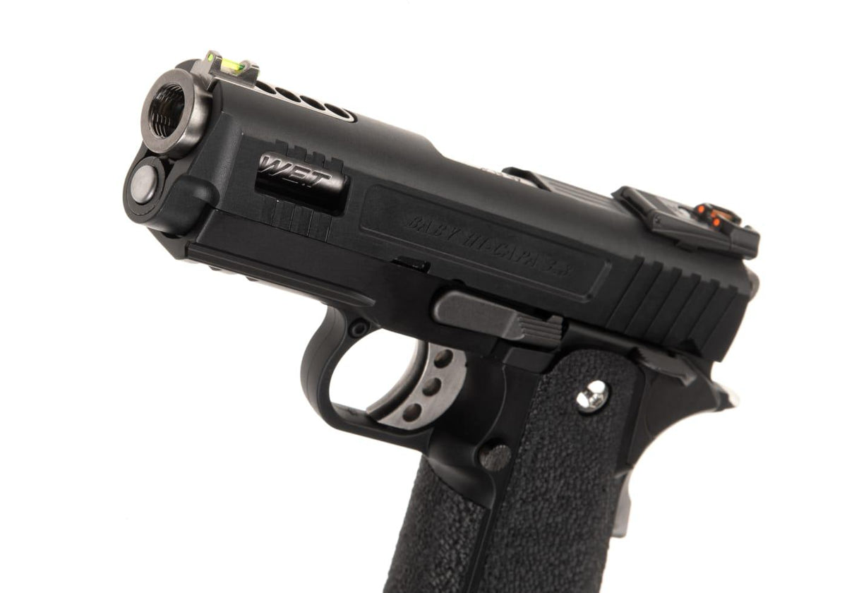 WE Hi-Capa 3.8 Force Full Metal GBB - Black