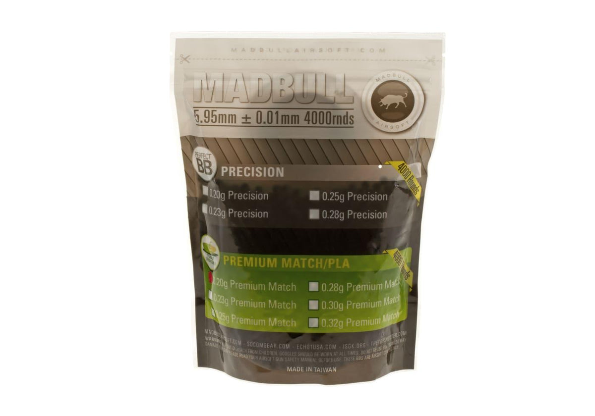 Madbull 0.20g Bio Premium Match Grade PLA 4000rds