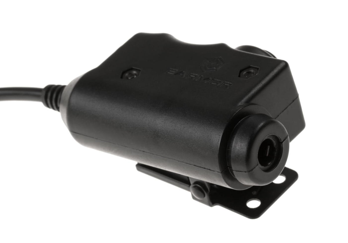 Earmor M51 Taktisk PTT Kenwood - Sort
