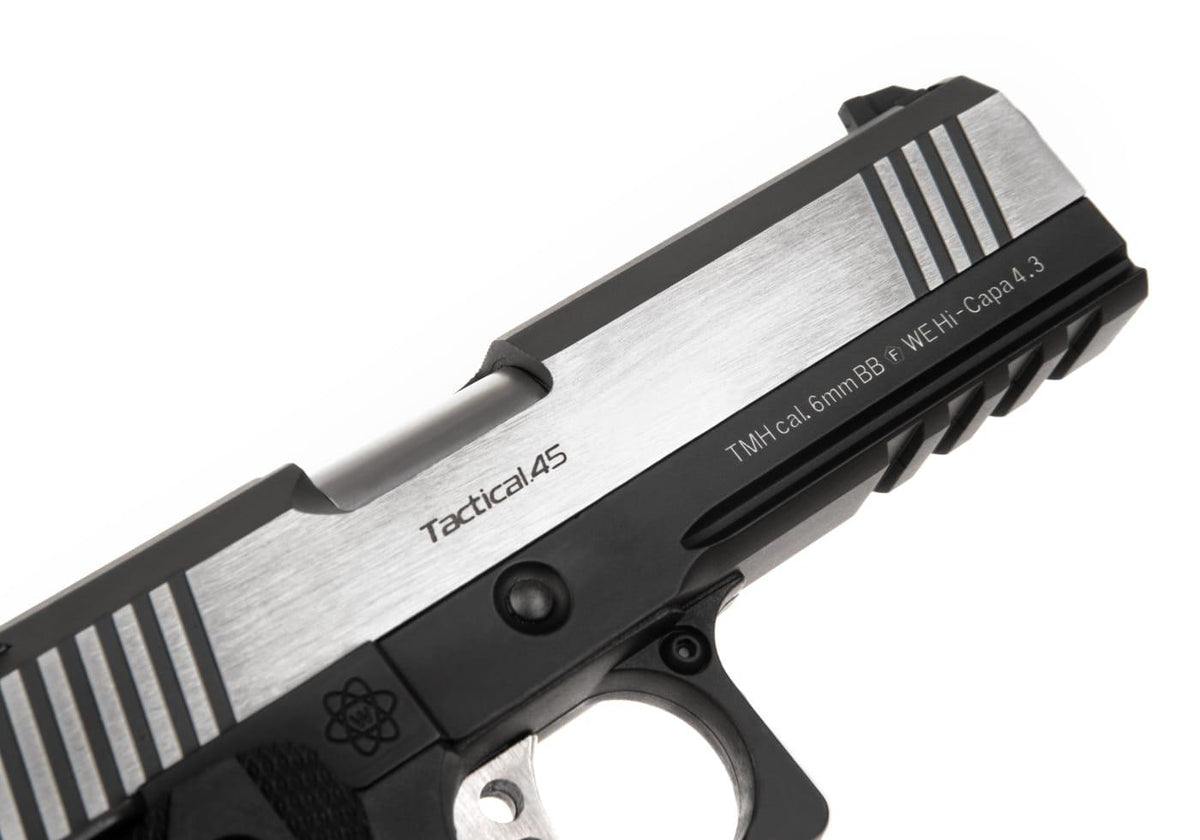WE Hi-Capa 4.3 OPS Full Metal GBB - Silver