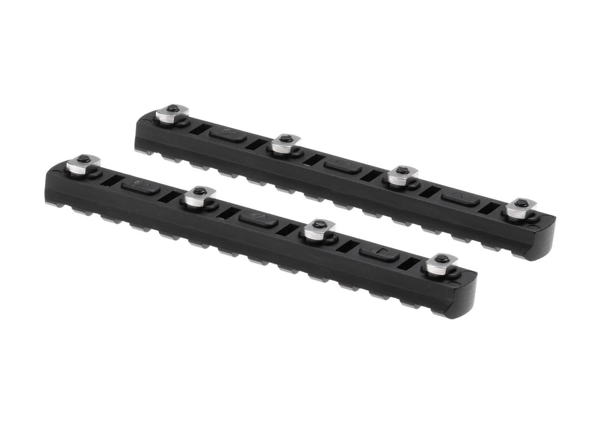 Ares 5.5 Tommer M-LOK Skinne 2-Pack - Sort