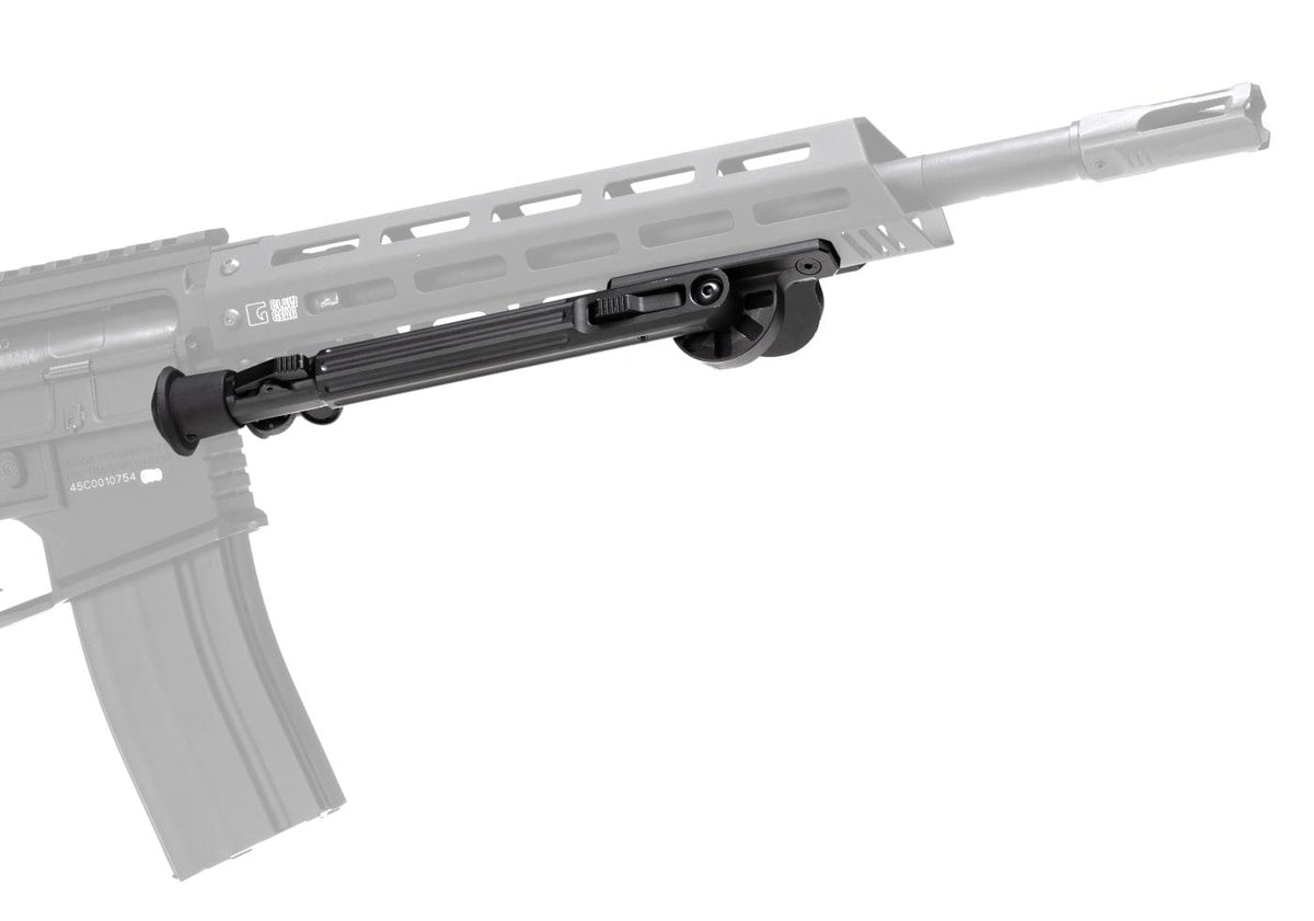 Ares M-LOK Swivel Bipod Long - Sort