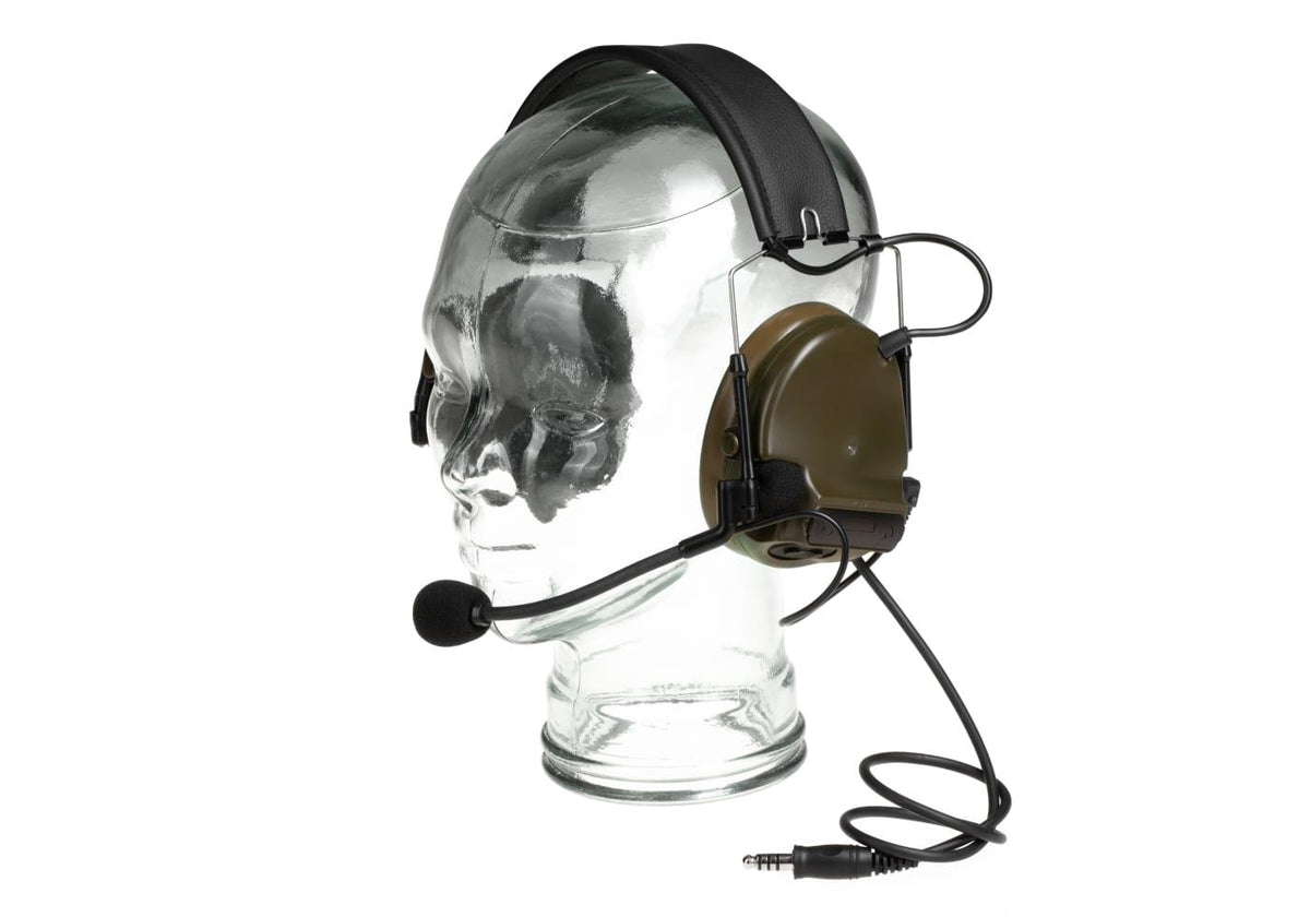 Z-Tactical Comtac III Headset Military Standard Plug - Foliage Grøn