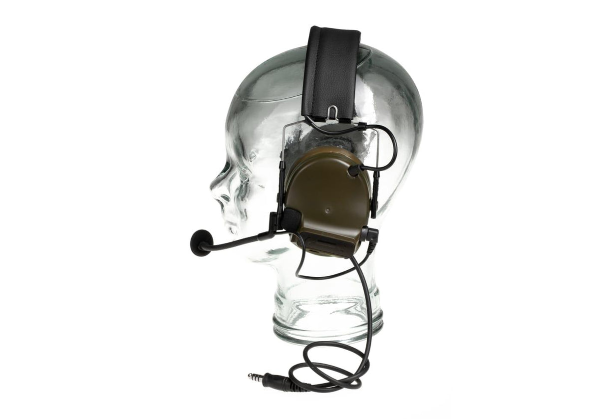 Z-Tactical Comtac III Headset Military Standard Plug - Foliage Grøn