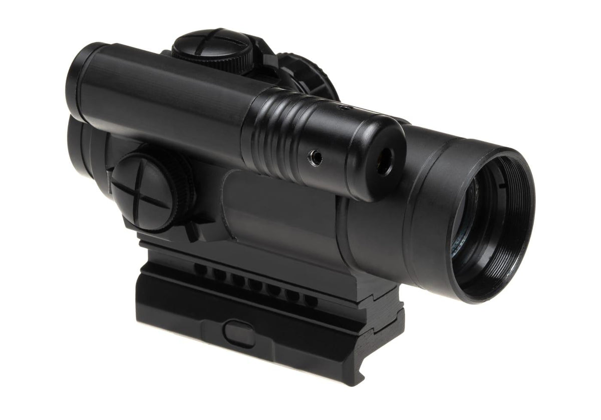 Aim-O M4 Rød dot med Laser - Sort
