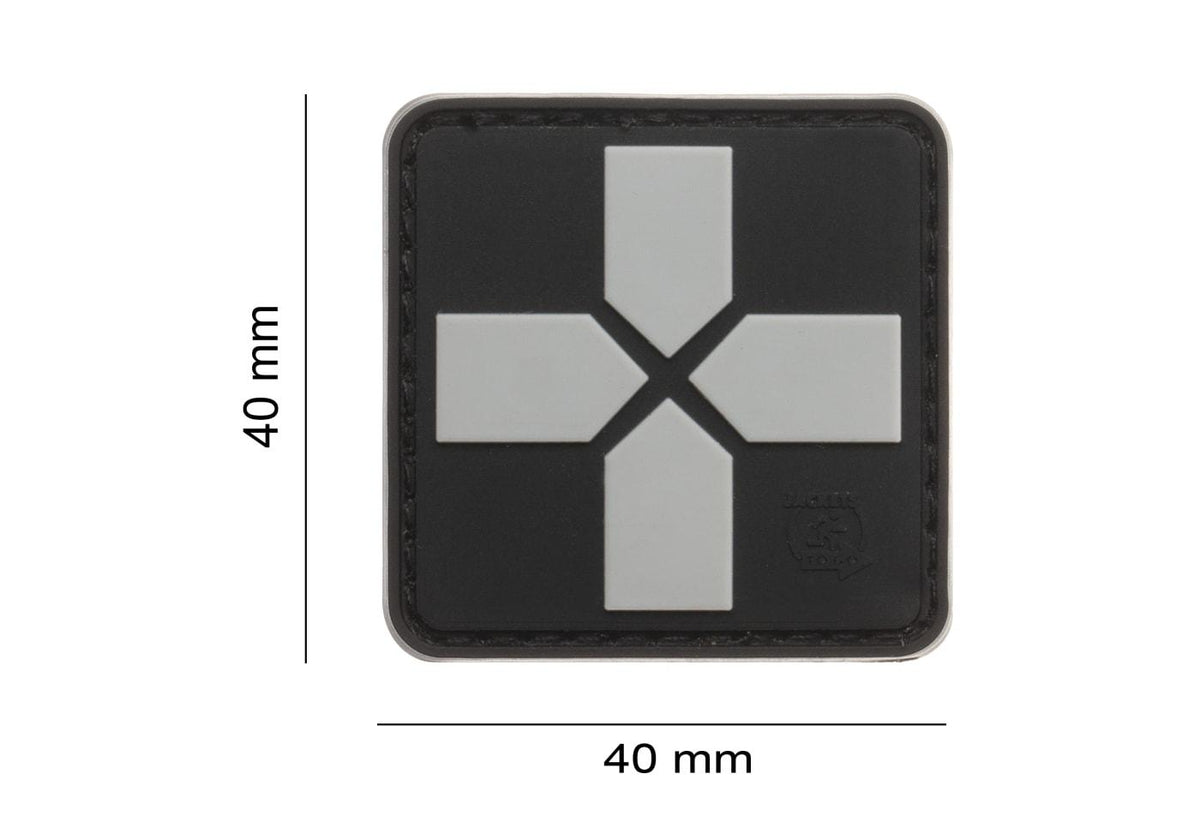 JTG Rød Cross gummipatch 40mm