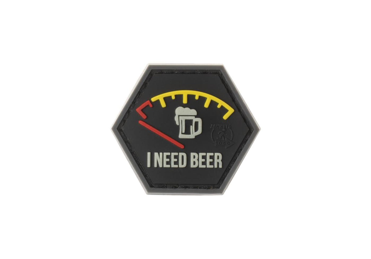 I Need Beer Red - Patch