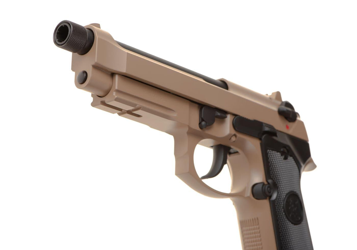 KJ Works M9 A1 TBC Full Metal GBB - Tan