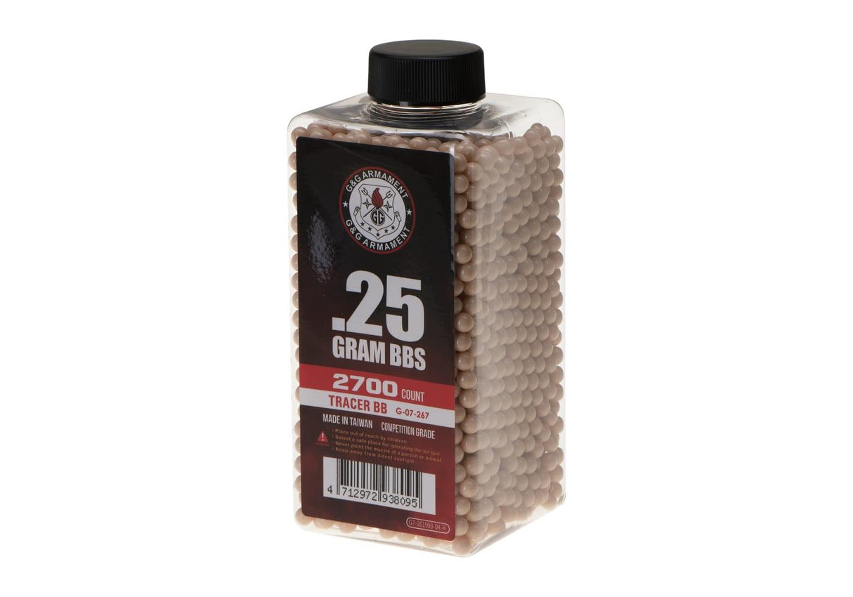 0.25G Tracer Kugle - 2700R - Red