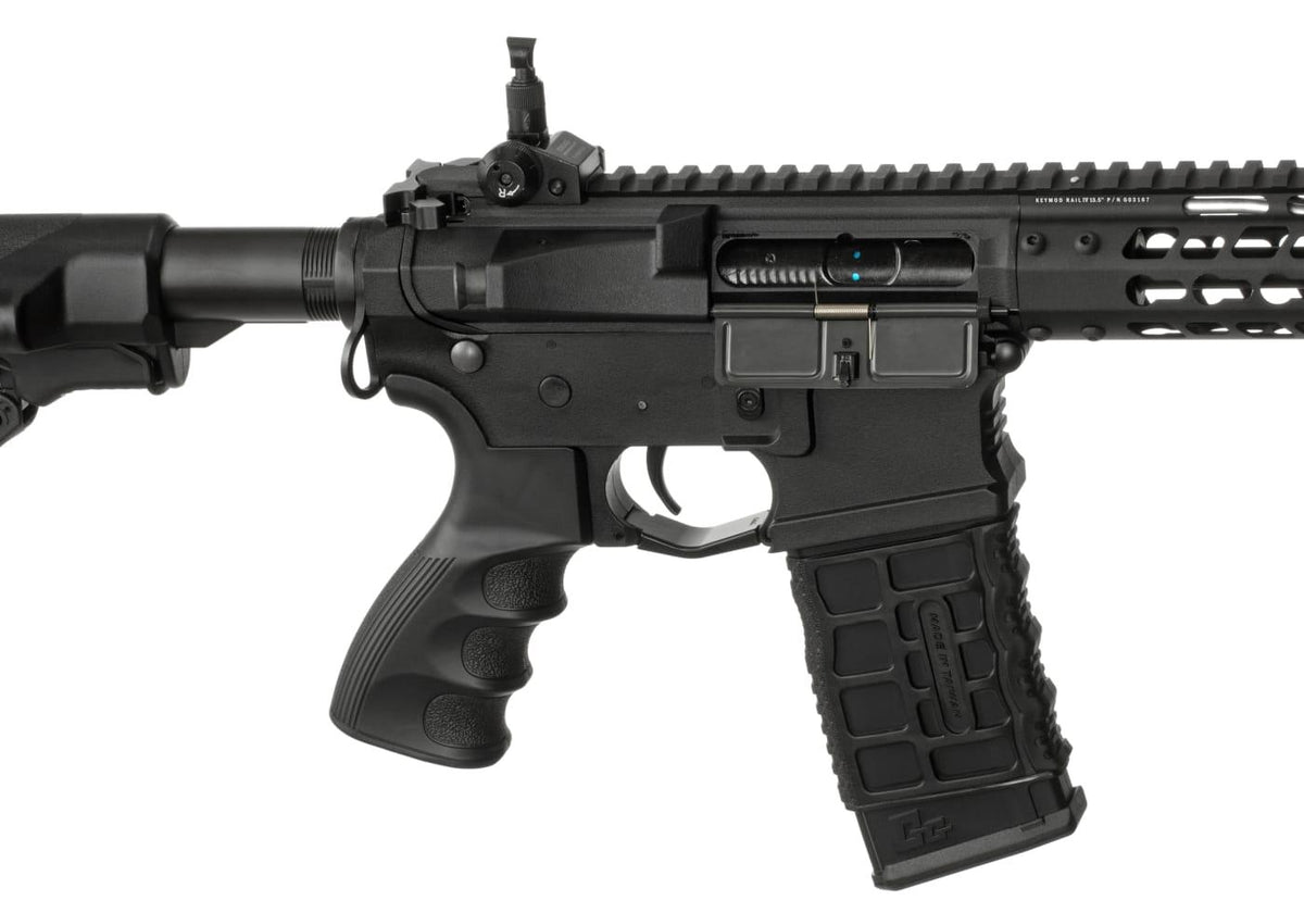 G&G CM16 E.T.U. Wild Hog 13.5 Tommer S-AEG - Sort
