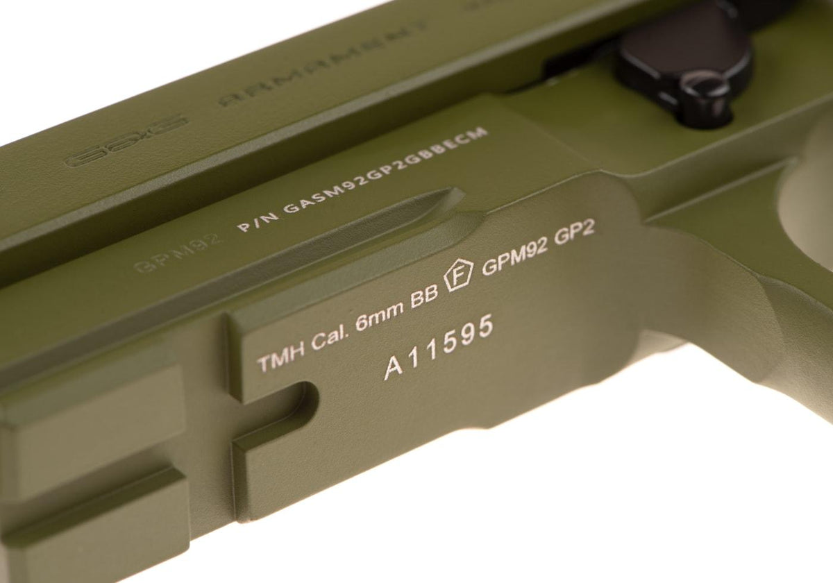 G&G Armament GPM92 GP2 Metal Version GBB - Green
