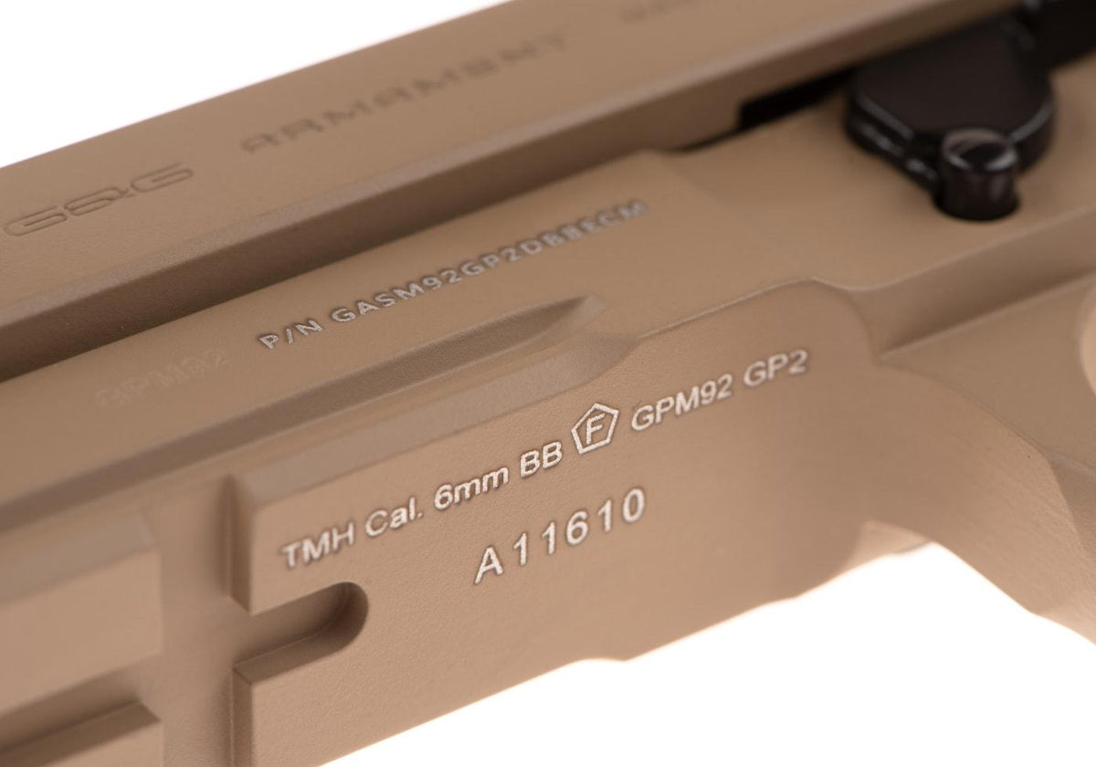G&G Armament GPM92 GP2 Metal Version GBB - Desert