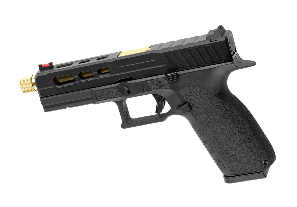 KJ Works KP-13 TBC Custom Metal Version GBB - Black