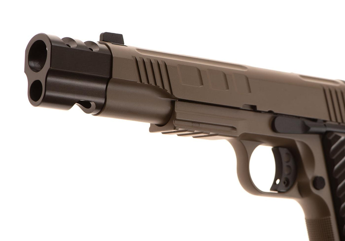 KJ Works KP-16 Full Metal GBB - Tan