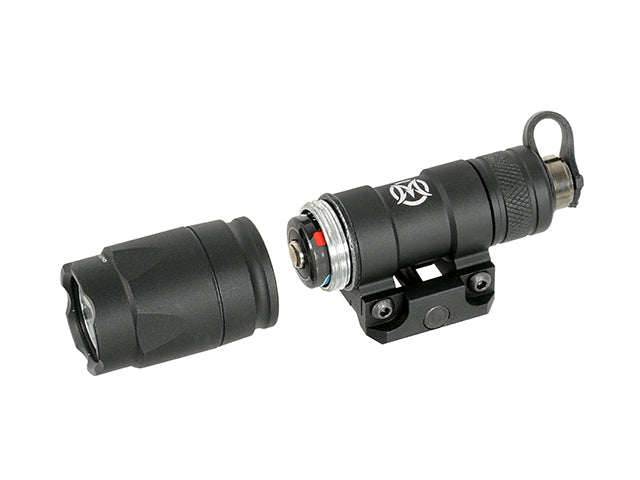 Taktisk Flashlight M300A Mini Scout Switch LED - Sort