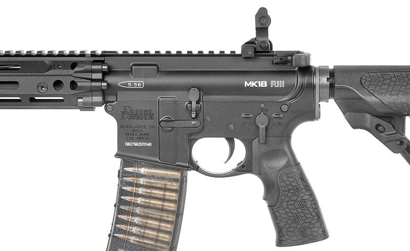 Daniel Defense DDM4 MK18 RIII 9.5 Lightning Serie gas-powered replica - Sort