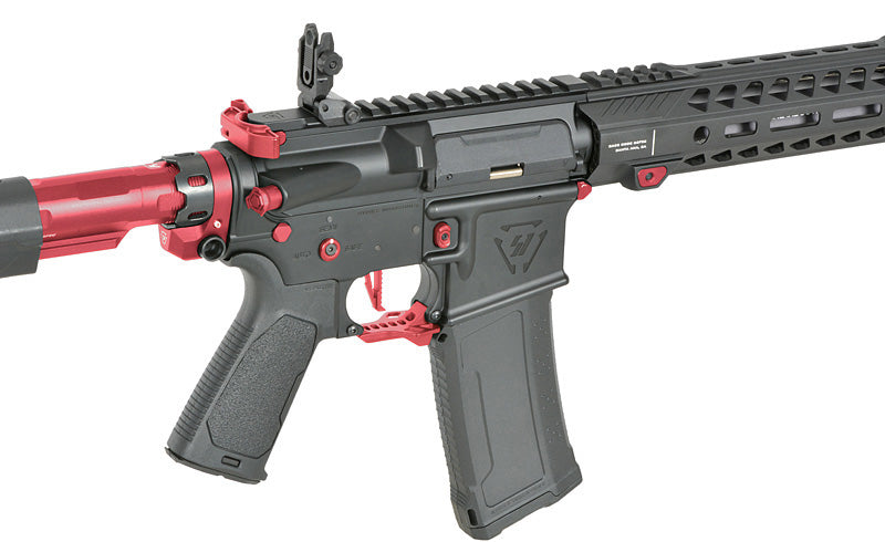 Strike industries 13.5" Raiders Competition Karabin AEG Riffel, GEN-2 - Rød