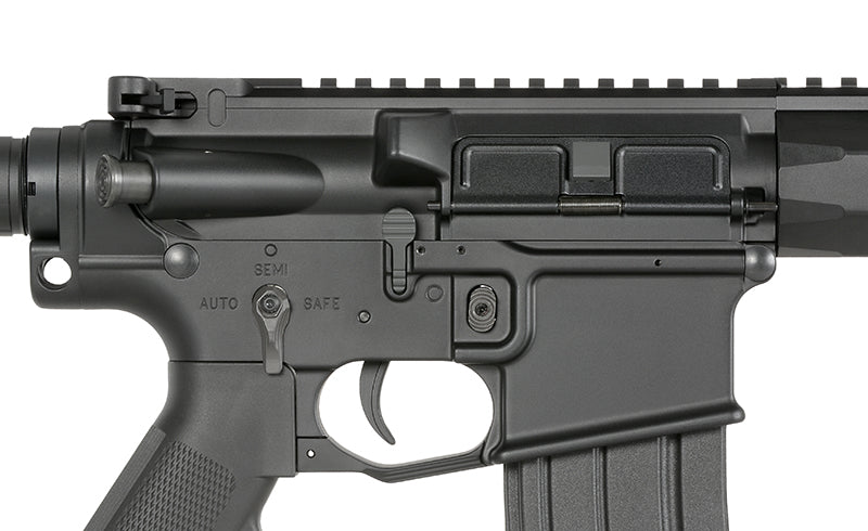 WE13 9,5" M4/AR-15 Knight's Armament Airsoft Riffel, 30 RPS, ETU - Sort