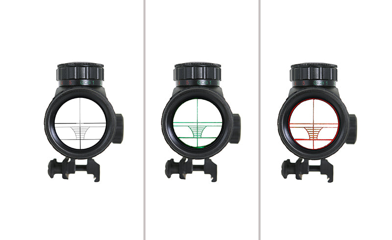 4-12x50EG Riflescope w/ Integrated Mount - Black