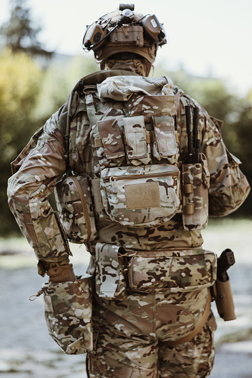 Assault Back Panel - Multicamo