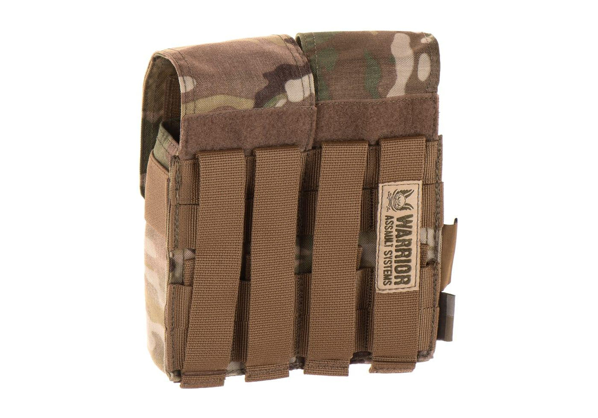 Warrior Dobbelt Covered M4 5.56mm magasinlomme - Multicam