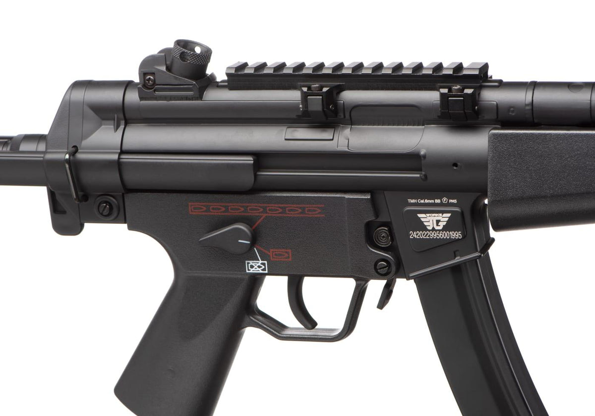 Jing Gong PM5J helmetal S-AEG - Sort