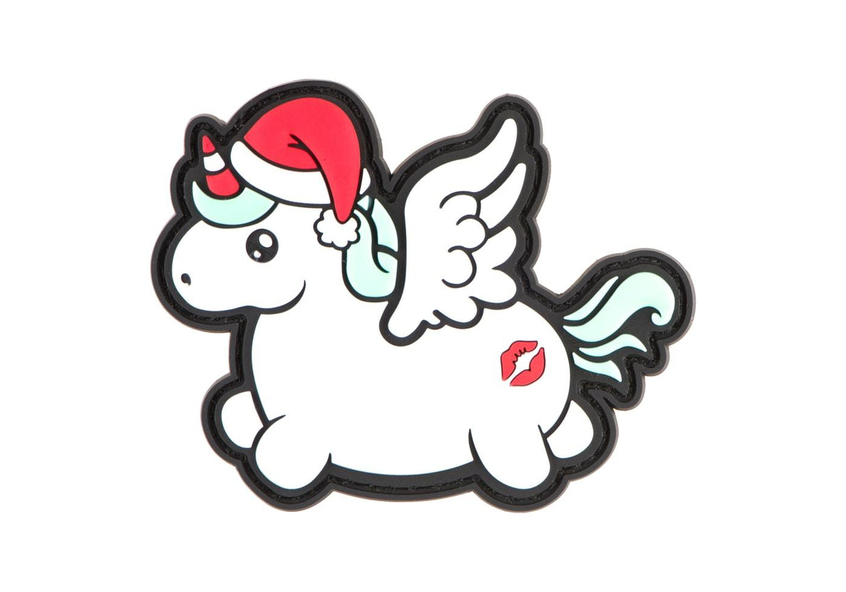 Christmas Unicorn / KISSMYASS Velcro patch