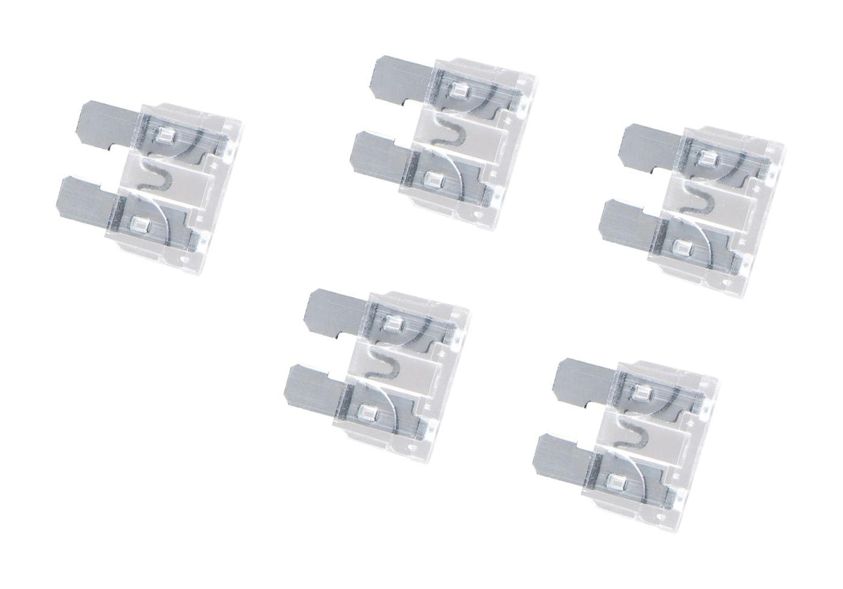 Nimrod Normal Type Sikring 25A 5pcs - Transparent