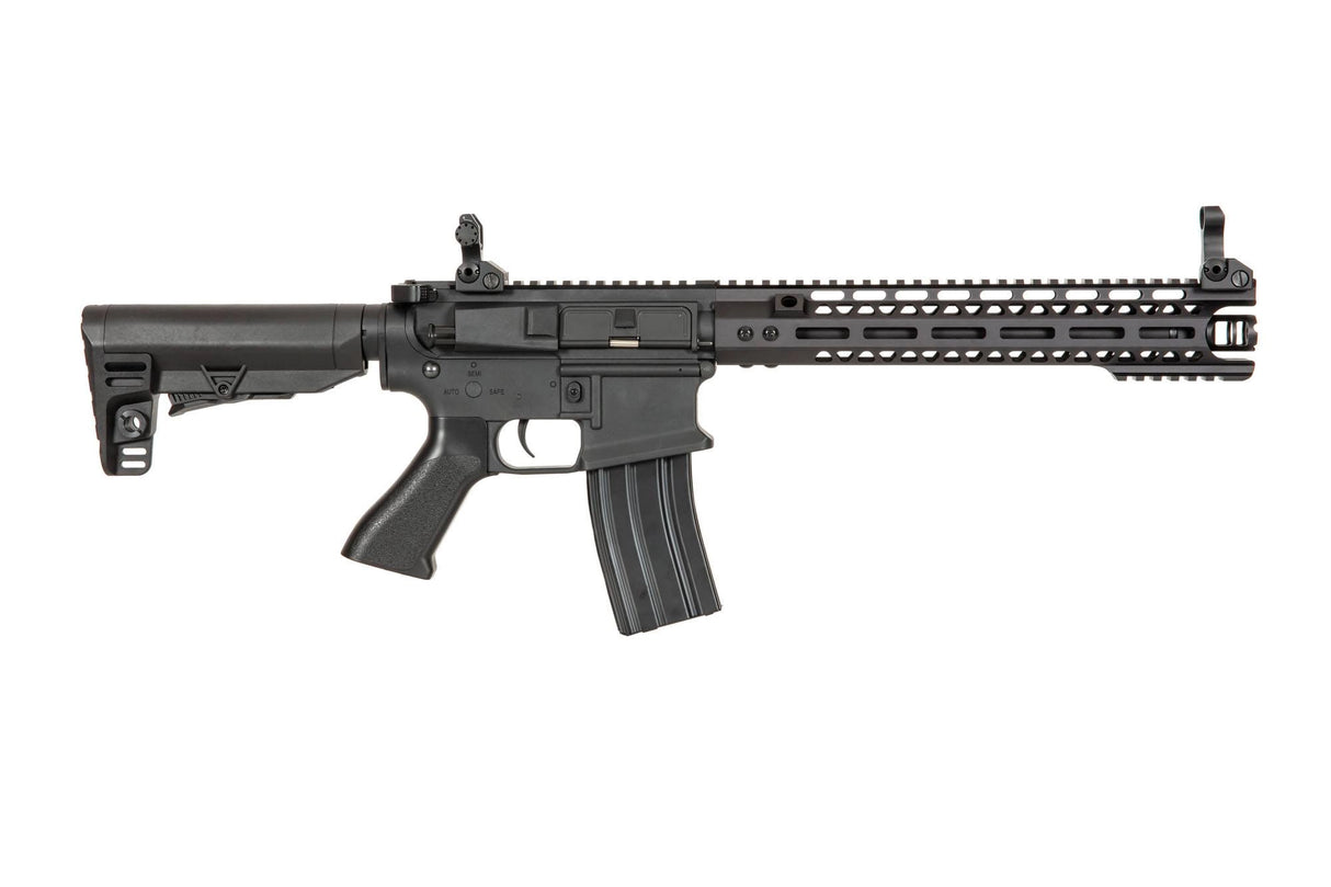 AR15 AEG airsoft carbine riffel med M-LOK front og RIS | Airsoftgeek