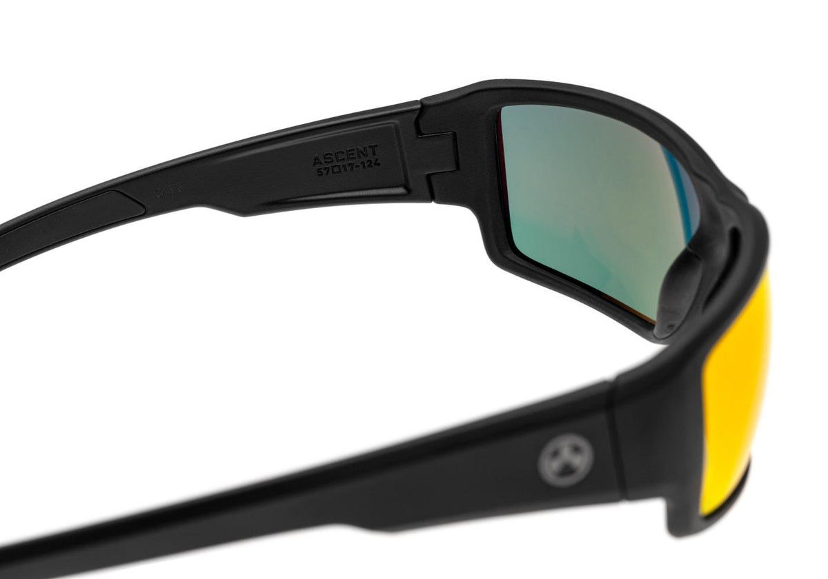 Magpul Ascent - Polariseret - Sort Stel / Grå Lens/Red Spejl