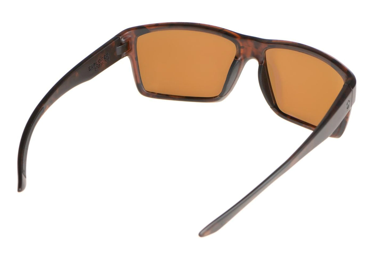 Magpul Explorer - Polariseret - Tortoise Stel / Bronze Glas / Blå Spejl