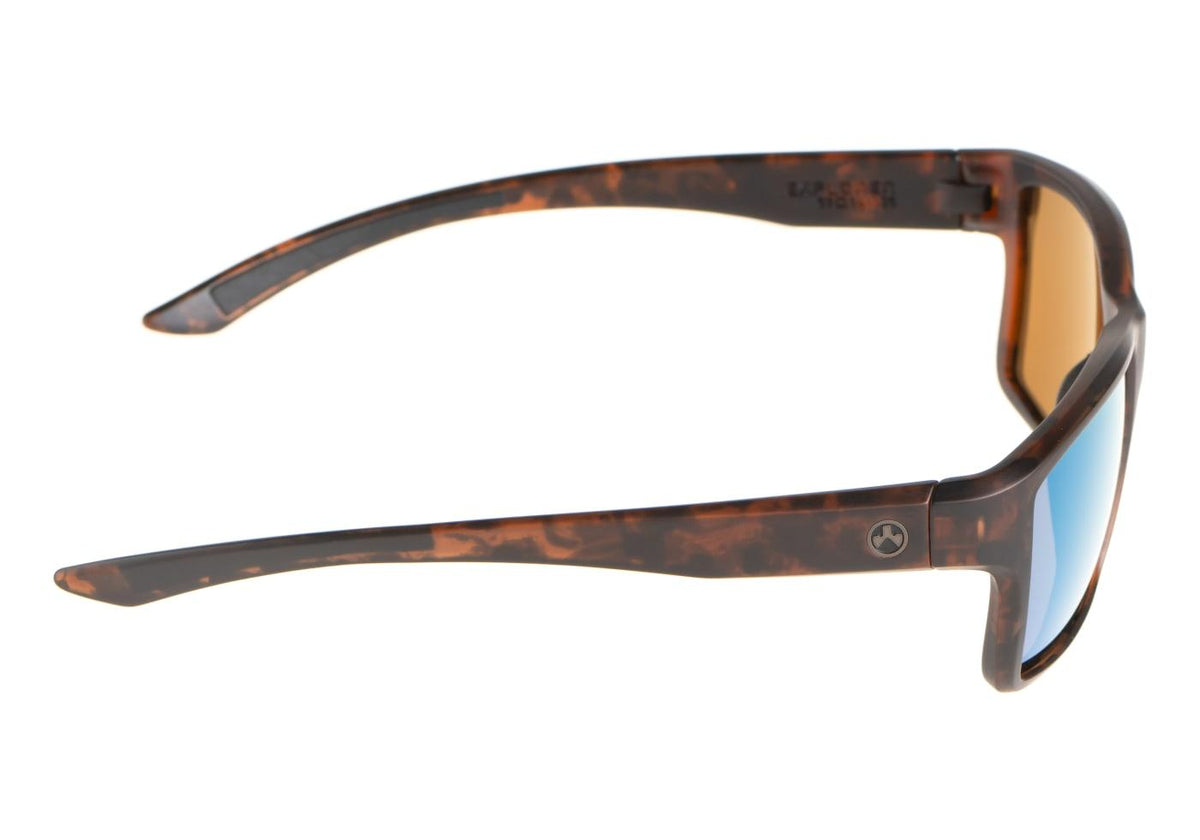 Magpul Explorer - Polariseret - Tortoise Stel / Bronze Glas / Blå Spejl