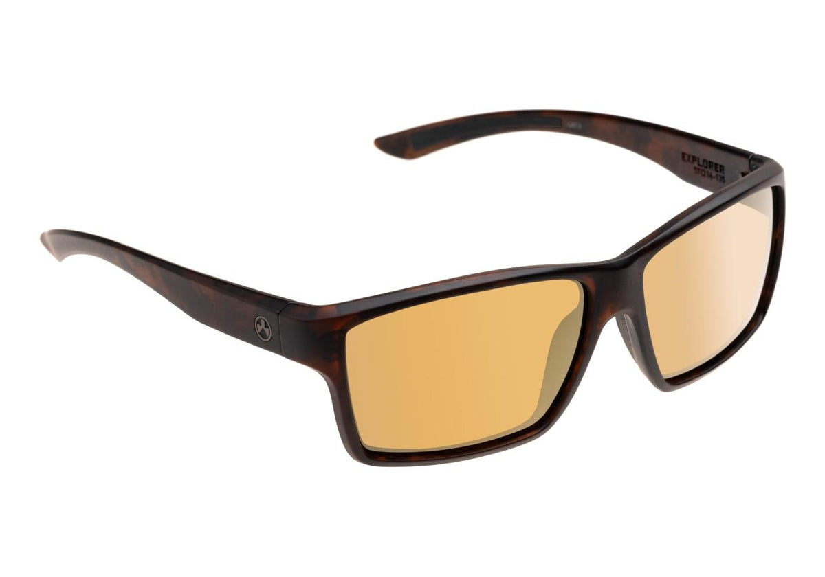 Magpul Explorer - Polariseret - Tortoise Stel / Bronze Glas / Guld Spejl