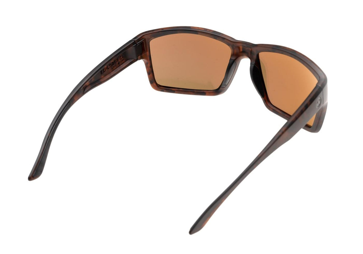 Magpul Explorer XL - Polariseret - Tortoise Stel / Bronze Glas / Guld Spejl