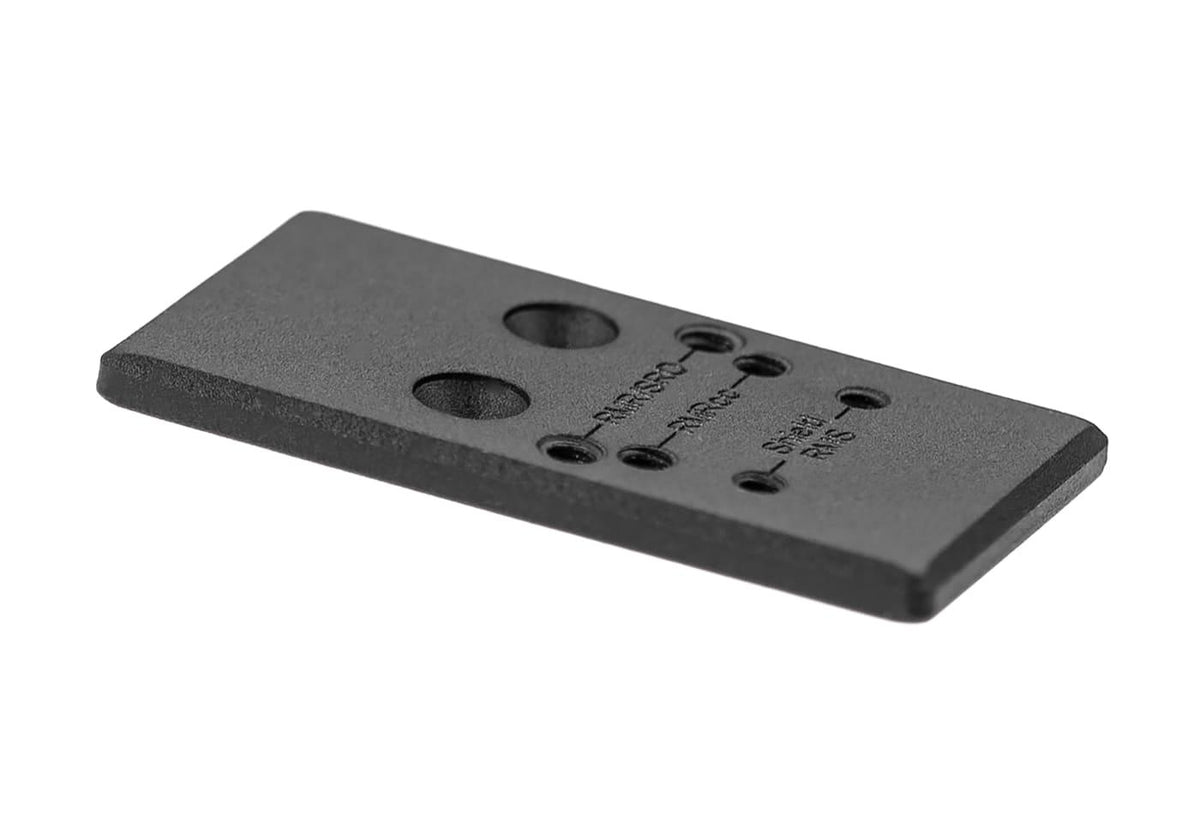Krytac SilencerCo Maxim 9 Optic Plate - Sort