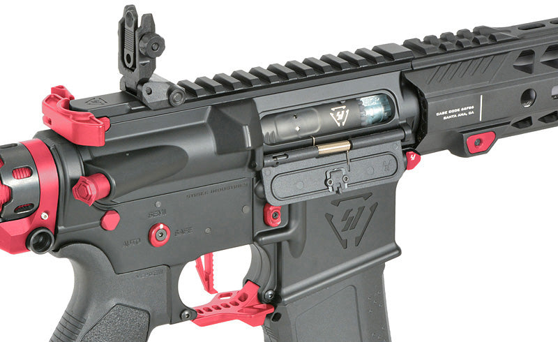 Strike industries 13.5" Raiders Competition Karabin AEG Riffel, GEN-2 - Rød