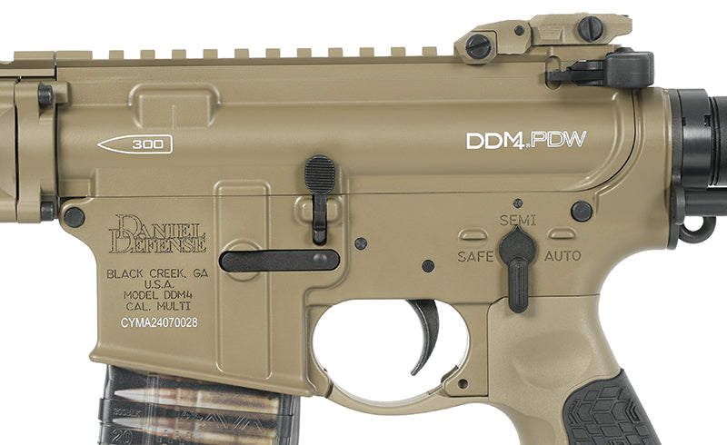 Gas replica Daniel Defense DDM4 CQB PDW - Tan