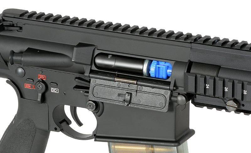 Airsoft Replica EC-202 Avanceret Edition (opgraderet gearkasse, programmable ETU) - Sort