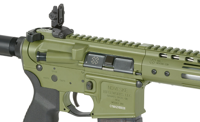 Noveske 7.5" DIPLOMAT AEG Riffel Eshooter ETU, GEN-2 - Bazooka Grøn