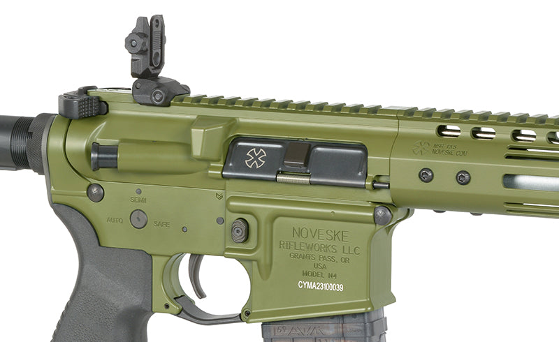 Noveske 13.7" INFIDEL AEG Riffel Eshooter ETU, GEN-2 - Bazooka Grøn