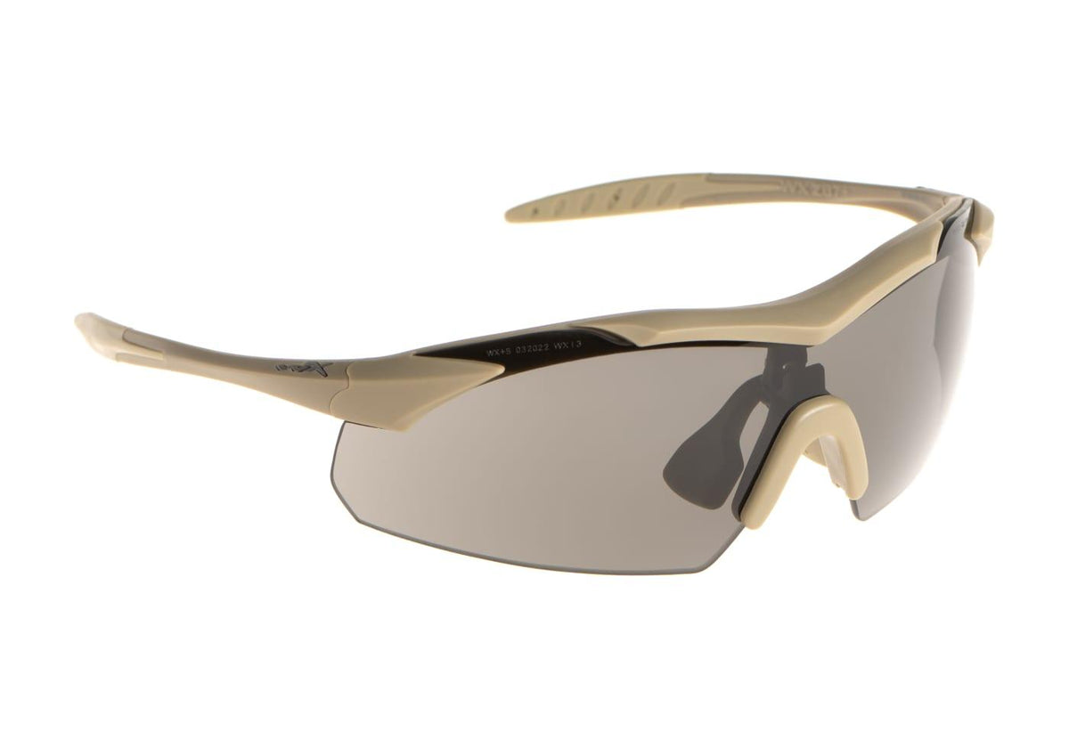 Wiley X WX Vapor 2.5 Grå / Clear / Light Rust - Tan