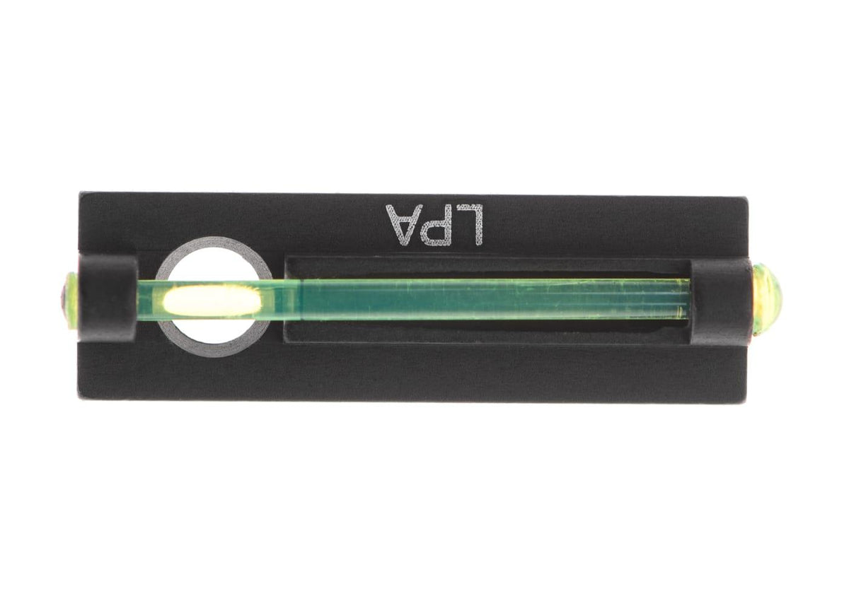 LPA Mini Fiber Optics Front Sigte til 8mm Shotgun Ribs
