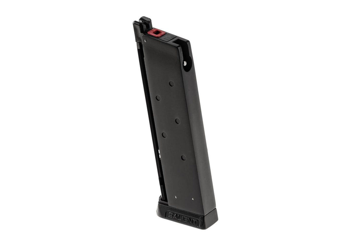 Salient Arms Magazin RED / Enkelt Stack 1911 GBB 15rds - Sort