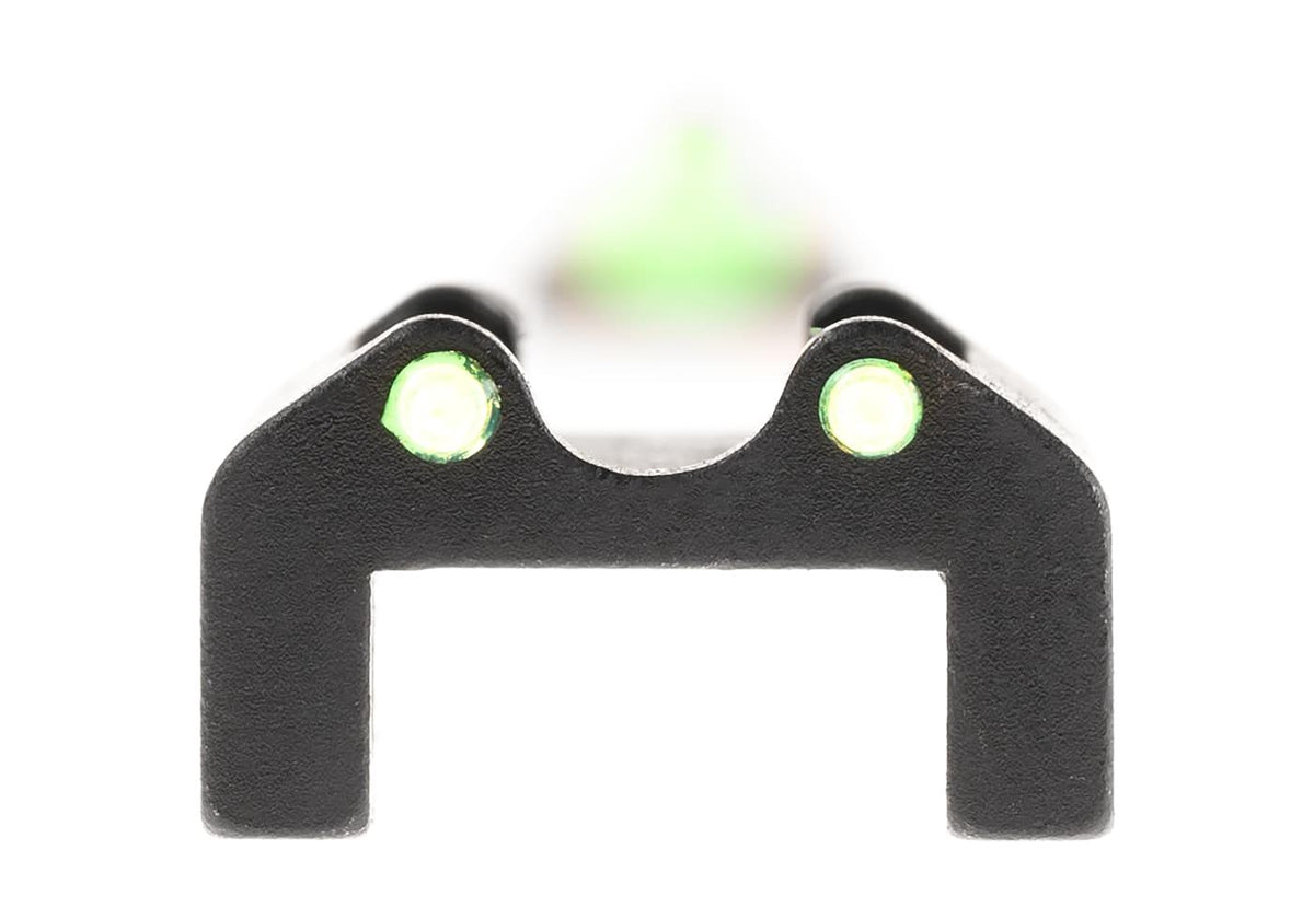 LPA Fiber Optic Sights Set til 6-8mm Shotgun Ribs BSS18