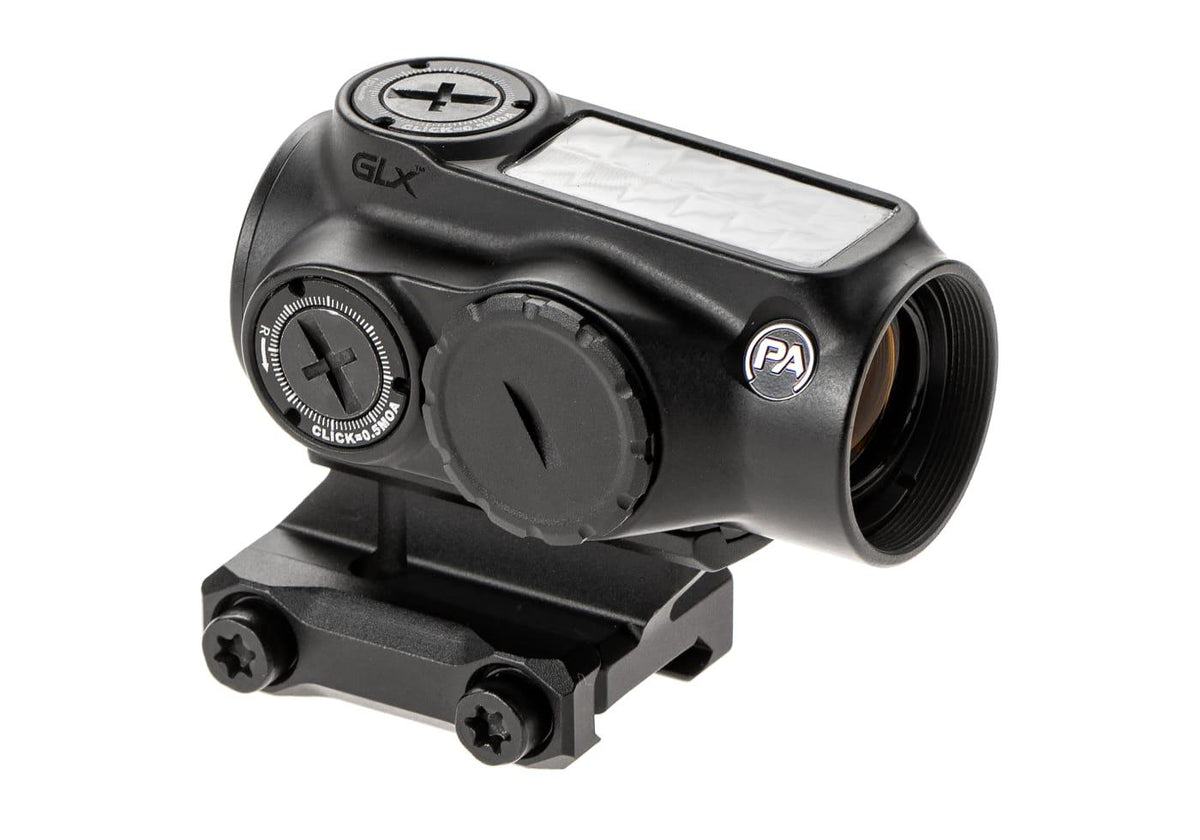 Primary Arms GLx MD-21S Push Button 21mm Microdot med AutoLive 2 MOA Rød dot Reticle - Sort