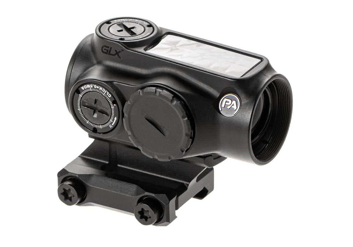 Primary Arms GLx MD-21S Push Button 21mm Microdot med AutoLive ACSS-CQB Rød dot Reticle - Sort