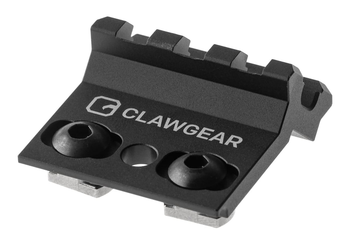 Clawgear M-Lok Skinne 45° 3 Slot - Sort